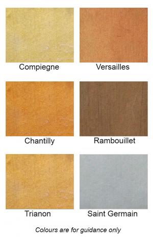 Liberon Gilt Colour Chart